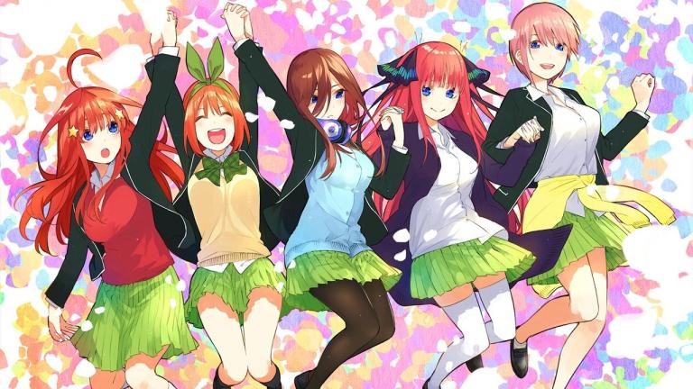 Gotoubun no Hanayome inspira una línea de llaveros