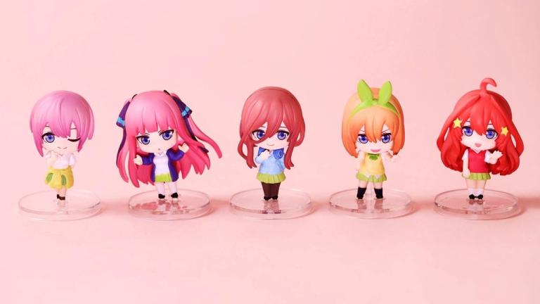 Gotoubun no Hanayome: Las quintillizas inspiran pequeñas figuras a escala