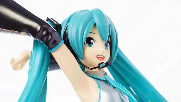 Hatsune Miku inspira una hermosa figura a escala