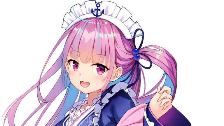 Hololive: Minato Aqua protagonizará la portada de la revista Animedia