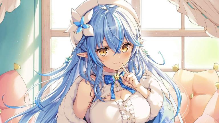 Hololive: Yukihana Lamy supera 100 mil suscriptores en menos de un día