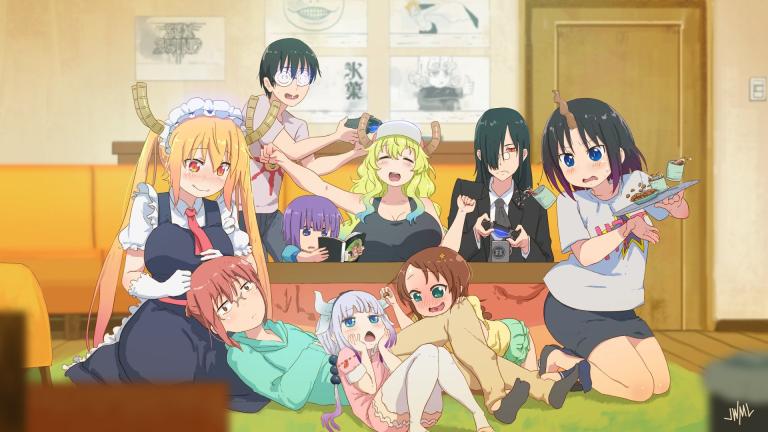 Se filtra el primer visual para la segunda temporada de Kobayashi-san Chi no Maid Dragon