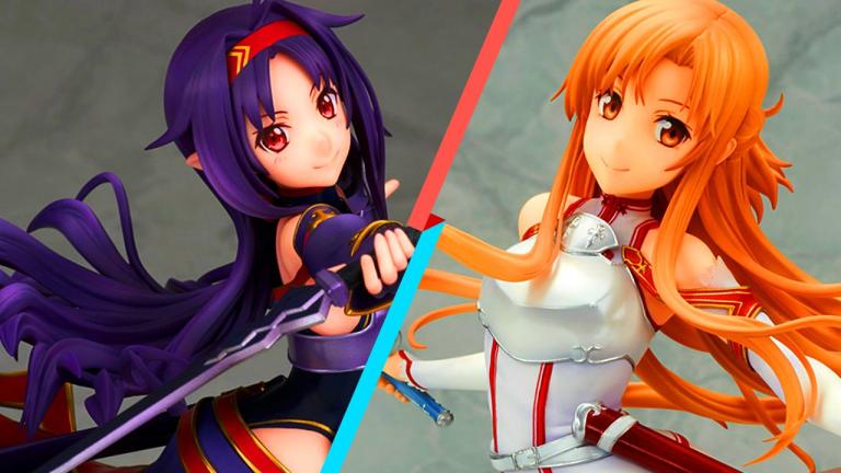 Sword Art Online: Yuuki y Asuna inspiran figuras a escala