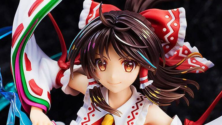 Touhou Project: Reimu Hakurei inspira una hermosa figura a escala