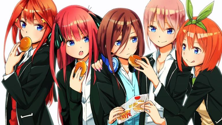Un vistazo a la exhibición de Gotoubun no Hanayome que se está realizando en Tokio