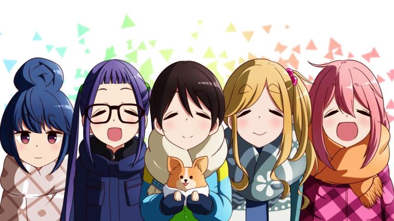Yuru Camp revela nuevos diseños para su segunda temporada