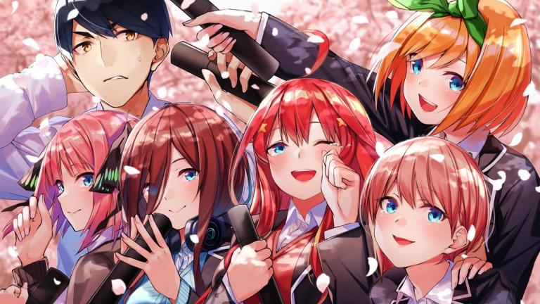 Gotoubun no Hanayome revela nuevas ilustraciones de su juego para smartphones
