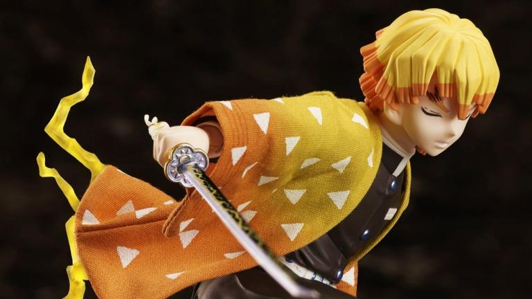 Kimetsu no Yaiba: Zenitsu Agatsuma inspira una fabulosa figura