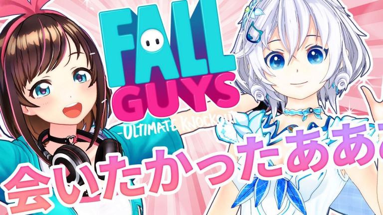 Kizuna AI colaborará con Dennou Shoujo Siro jugando Fall Guys