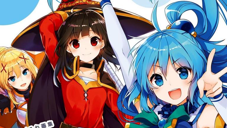 La adaptación a manga de KonoSuba! revela la portada de su volumen 12