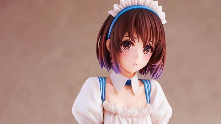 Saekano: Megumi Kato se viste de maid en una hermosa figura