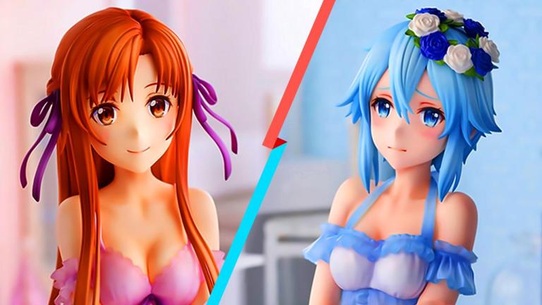 Sword Art Online: Asuna, Sinon y Leafa inspiran sensuales figuras