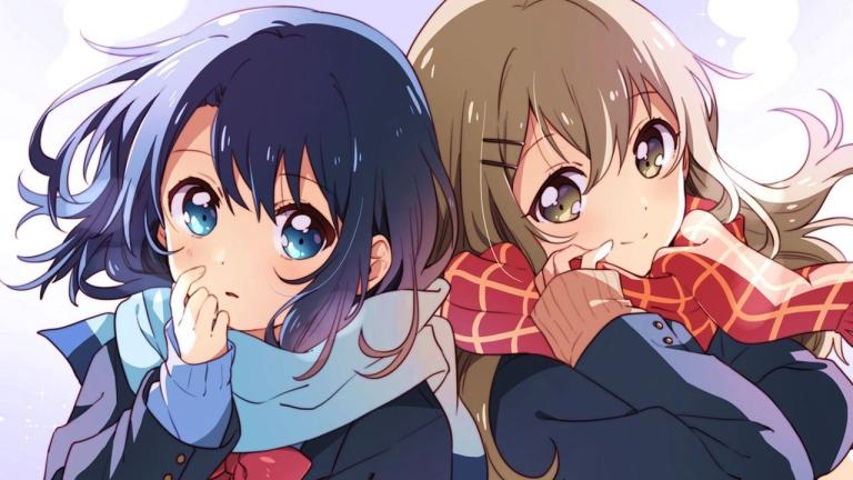 Adachi to Shimamura inspira un hermoso papel tapiz