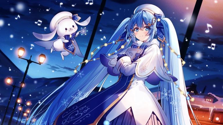 Hatsune Miku revela un visual promocional para su próximo evento de invierno