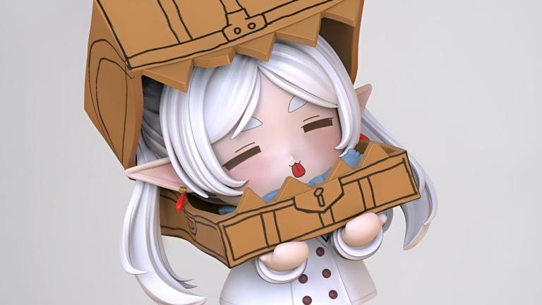 Frieren recibe una adorable figura chibi con atuendo invernal