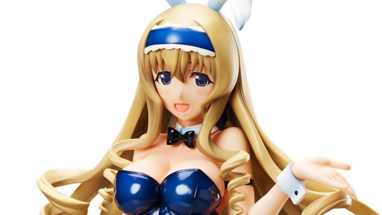 Infinite Stratos: Cecilia Alcott se viste de conejita en una figura