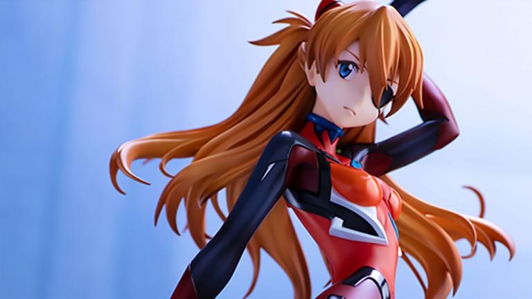 Rebuild of Evangelion: Asuka inspira una hermosa figura