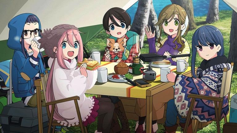 Yuru Camp revela la fecha de estreno para su segunda temporada