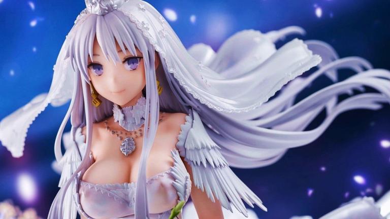 Azur Lane: Enterprise se viste de novia en una hermosa figura