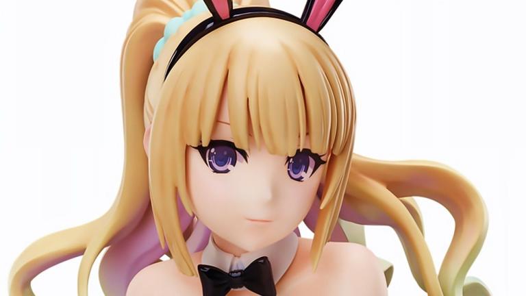 Classroom of the Elite: Kei se viste de conejita en una figura