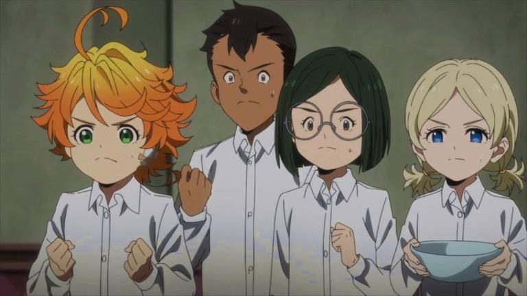 Comienza el rumbo original en el anime Yakusoku no Neverland