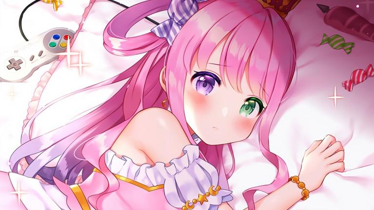El ilustrador de Oreimo celebró el aniversario de la VTuber Himemori Luna