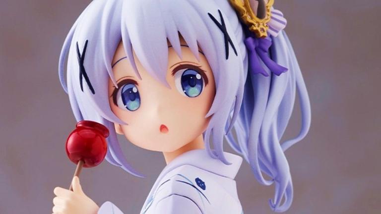 Gochuumon wa Usagi desu ka?: Chino inspira una hermosa figura a escala