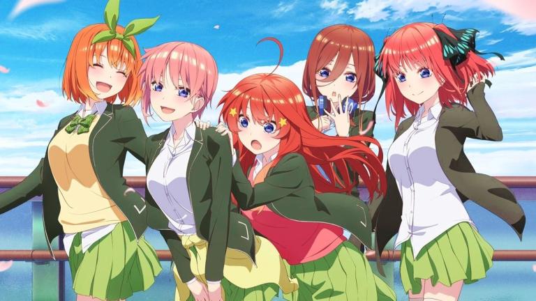 Gotoubun no Hanayome actualiza su imagen promocional