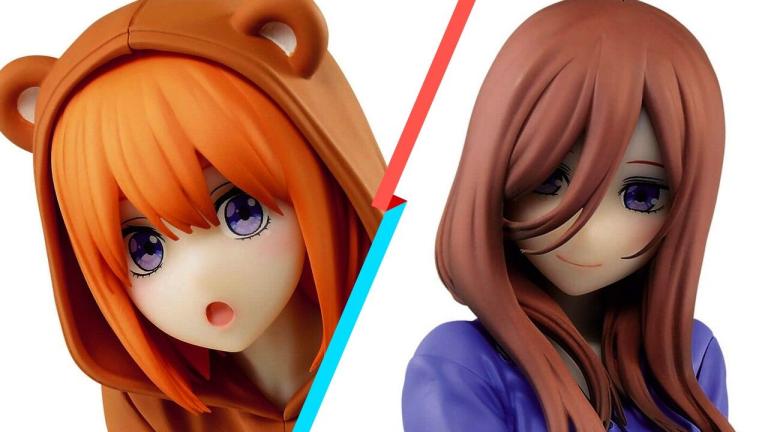 Gotoubun no Hanayome: Miku y Yotsuba inspiran adorables figuras
