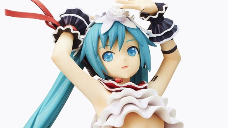 Hatsune Miku luce un hermoso vestuario en una nueva figura