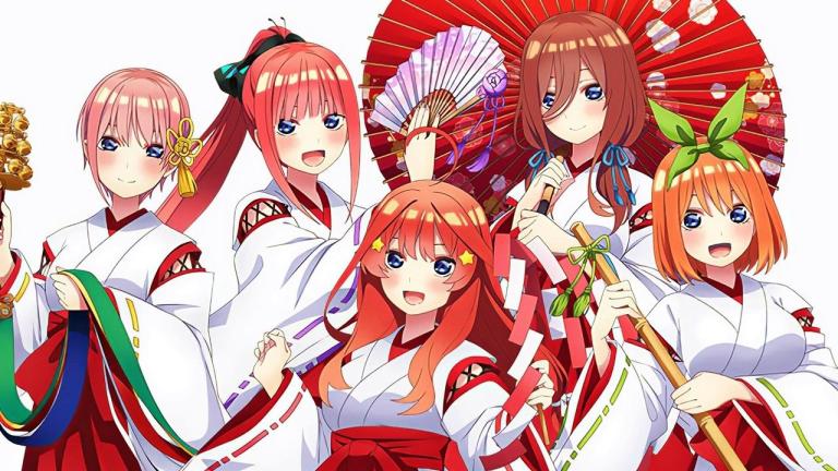 Gotoubun no Hanayome anuncia una colaboración con una tarjeta bancaria