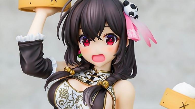 KonoSuba!: Yunyun viste un atuendo chino en una hermosa figura