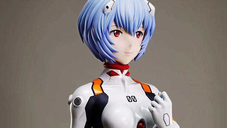 Rebuild of Evangelion: Rei inspira una figura en tamaño real