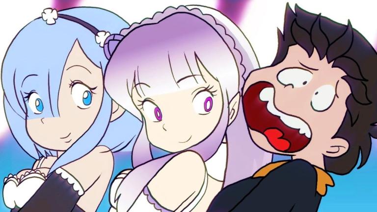 Los personajes de Re:Zero protagonizan el opening de Urusei Yatsura en una parodia