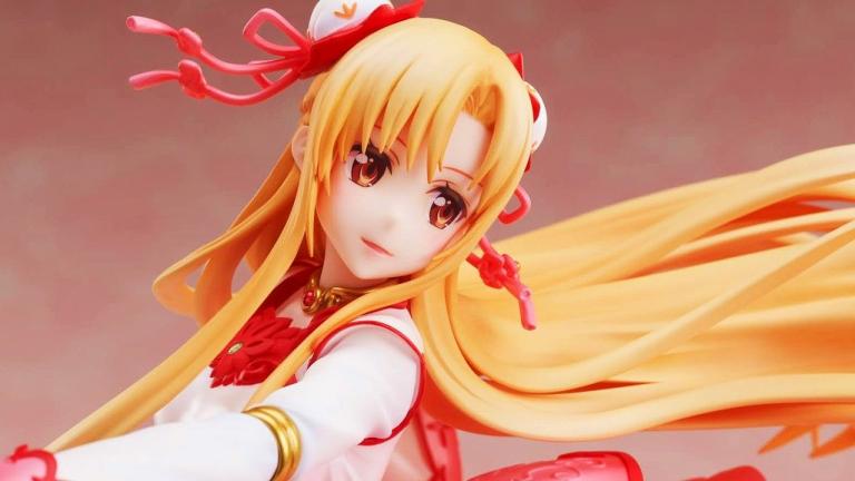 Sword Art Online: Asuna Yuuki luce un atuendo chino en una hermosa figura