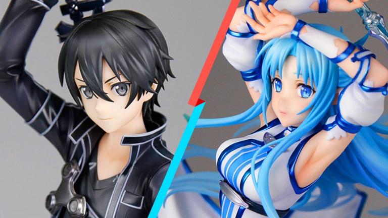 Sword Art Online: Kirito y Asuna inspiran fabulosas figuras a escala