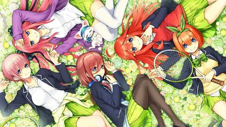 Gotoubun no Hanayome anuncia una colaboración con un videojuego de tenis