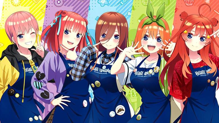 Gotoubun no Hanayome anuncia una colaboración con una librería