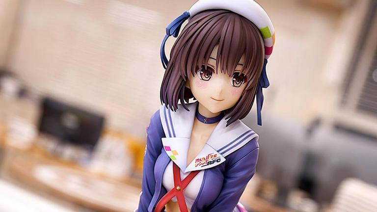 Saekano: Megumi Katou viste un sensual atuendo para una figura