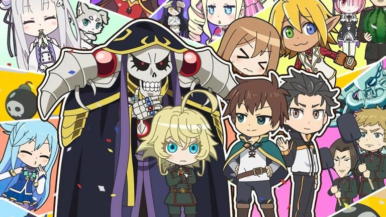 El juego para smartphones de Isekai Quartet será lanzado en julio