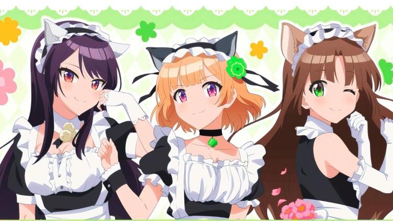 Las chicas de Osamake se visten de maids para nuevos productos