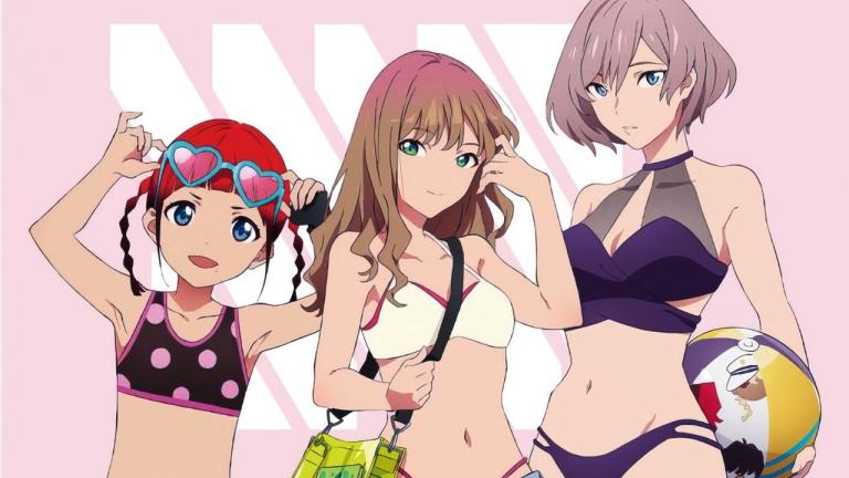Las chicas de SSSS.DYNAZENON visten trajes de baño para una colaboración