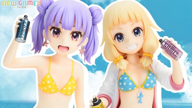 New Game!: Aoba Suzukaze y Nene Sakura inspiran lindas figuras