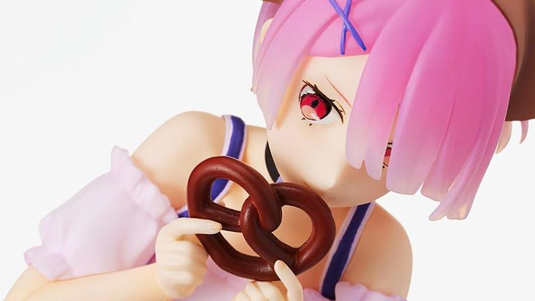 Re:Zero: Ram se viste de mesera alemana para una figura