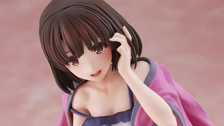 Saekano: Megumi Katou viste un negligé para una hermosa figura