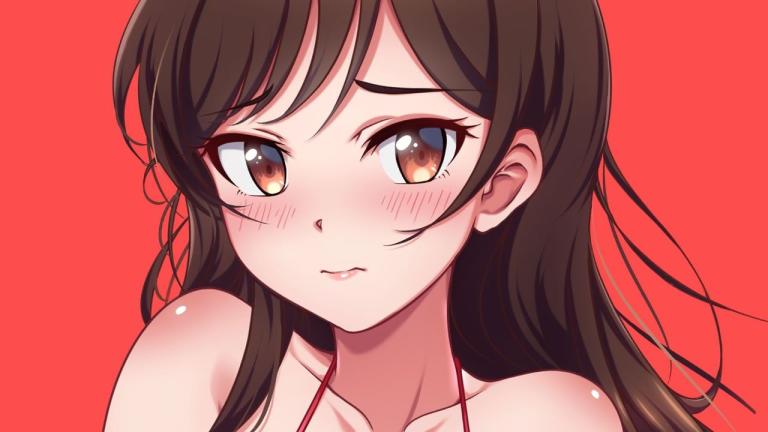 Kanojo, Okarishimasu: Chizuru apoyó a la Selección de Fútbol de Japón en un visual