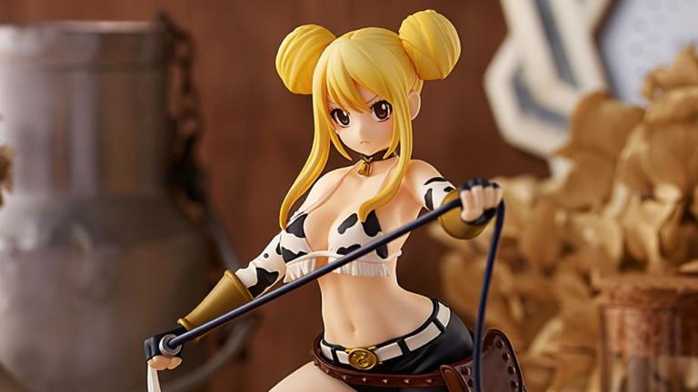 Fairy Tail: Lucy viste la Forma Tauro del Star Dress en una sensual figura