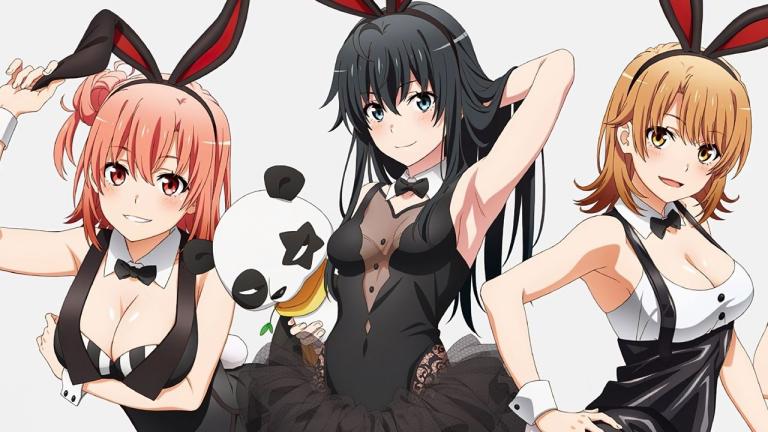 Las chicas de Oregairu se visten de conejitas para una colaboración