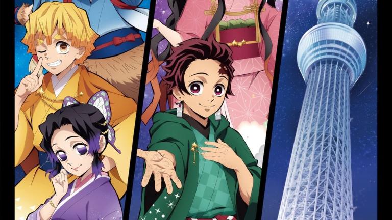 Kimetsu no Yaiba anuncia una colaboración con la torre más alta de Japón