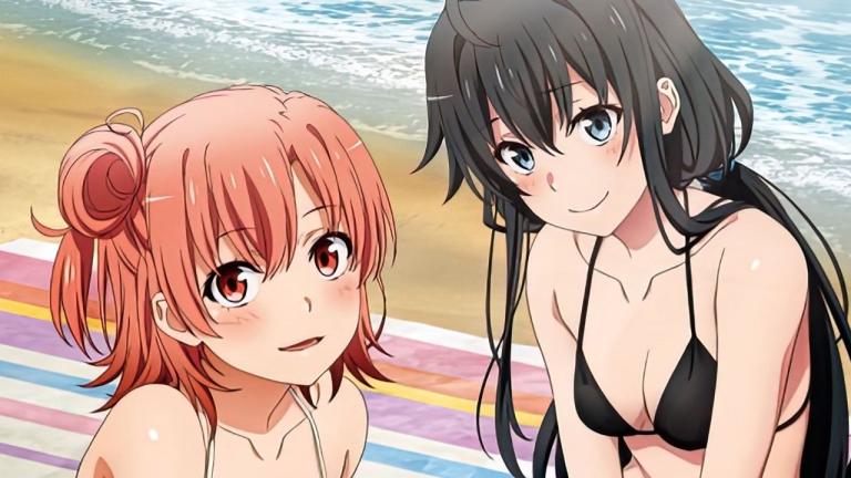 Las chicas de Oregairu inspiran una nueva ilustración en trajes de baño